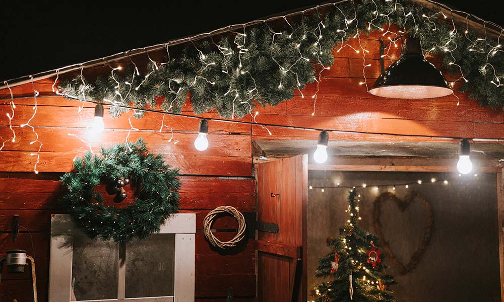 Уличные гирлянды