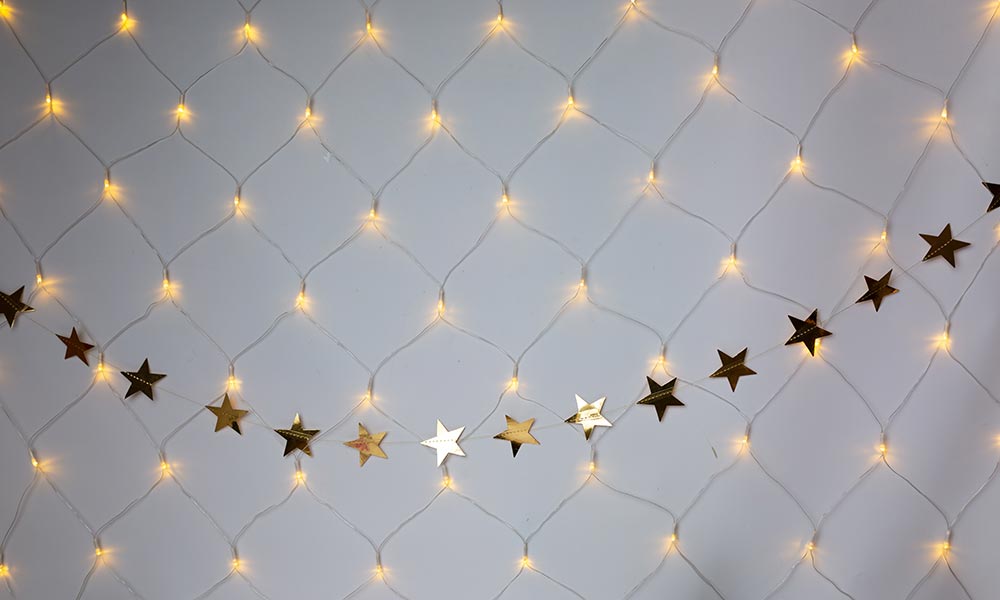 Гирлянда сетка