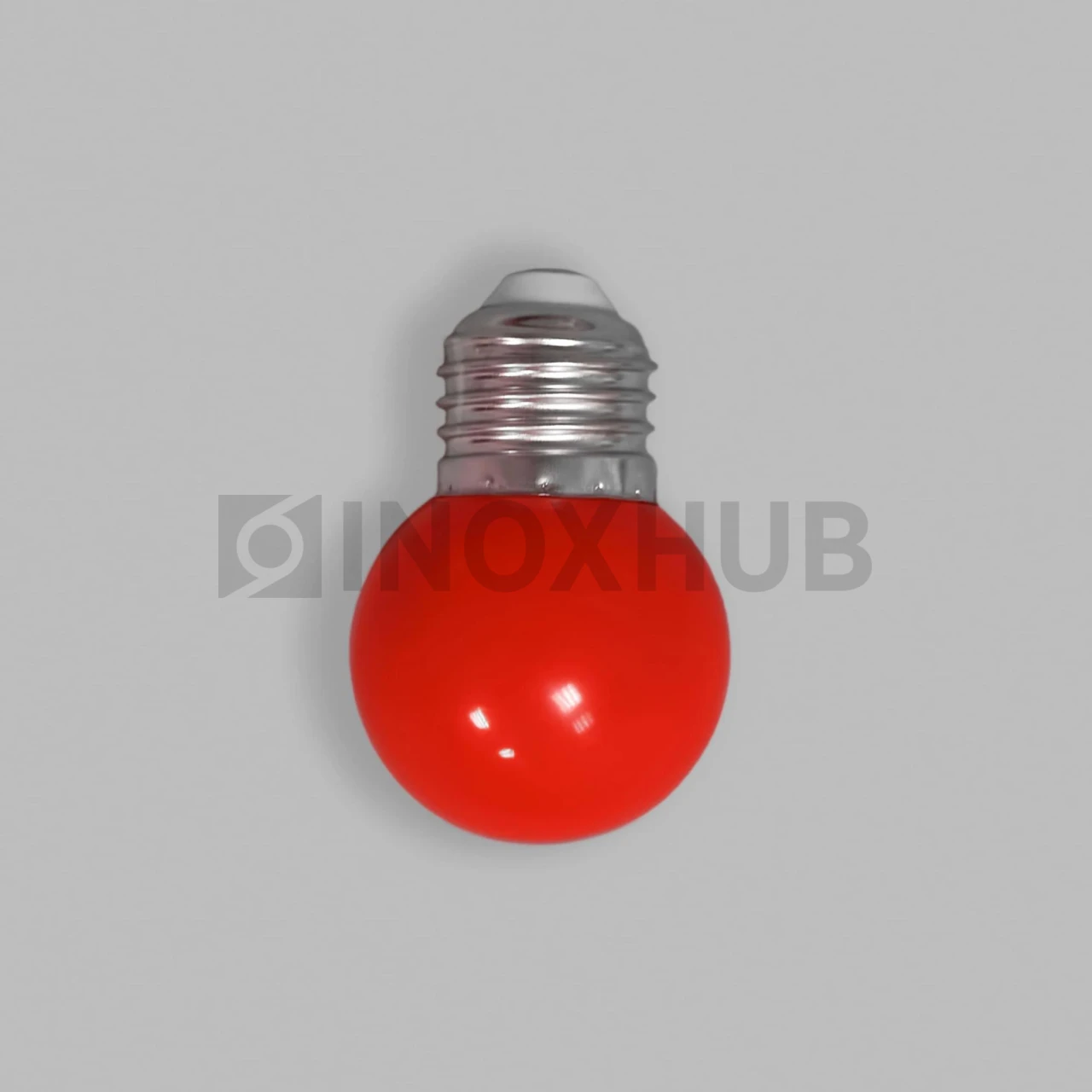 Лампочка для Белт-Лайта INOXHUB 220В, цоколь E27, 6 SMD, G45, 2Вт, КРАСНАЯ фото Иноксхаб