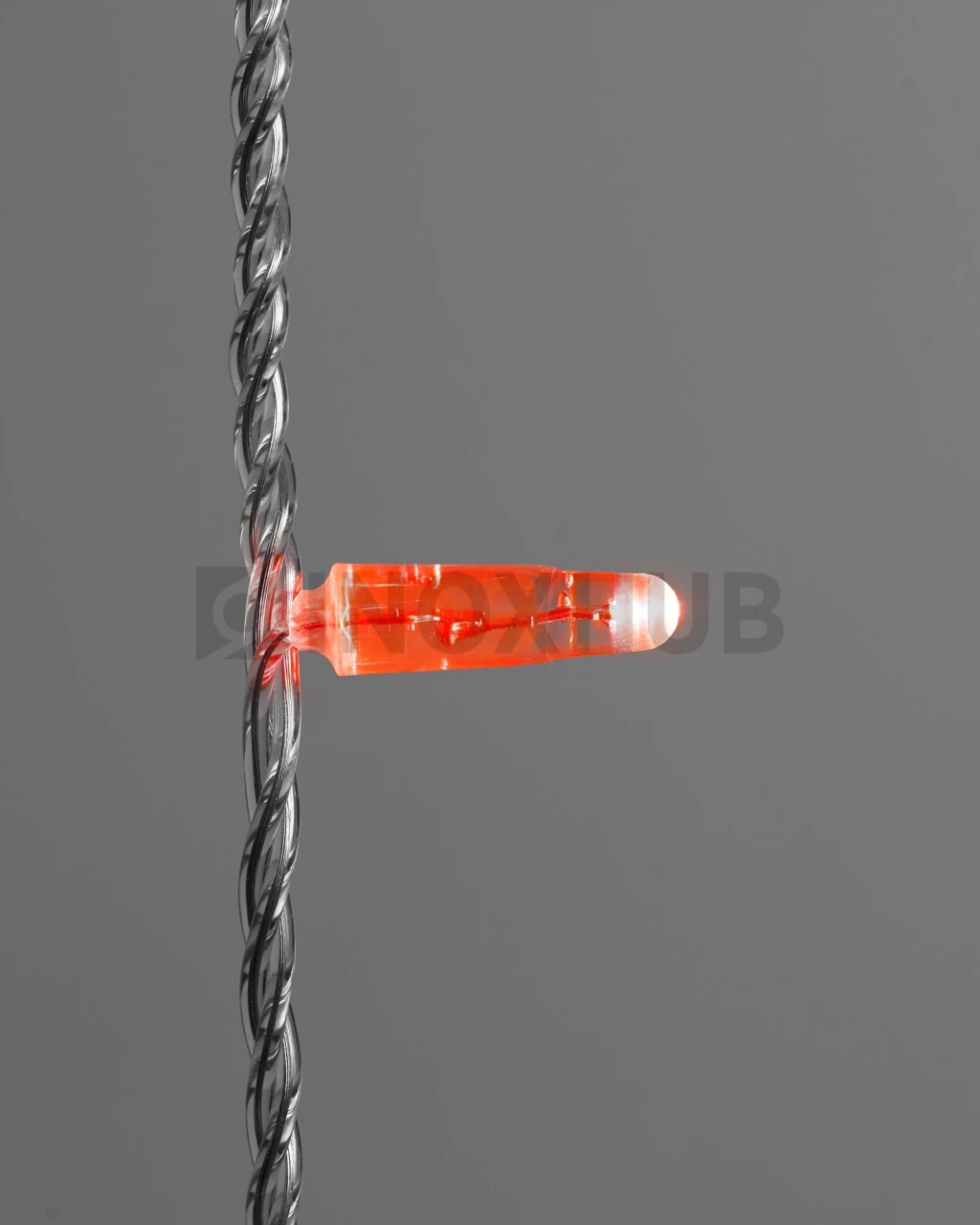 Гирлянда Бахрома INOXHUB 3×0.6м, 108 LED, 220В, IP65, прозрачный провод, МУЛЬТИ фото Иноксхаб