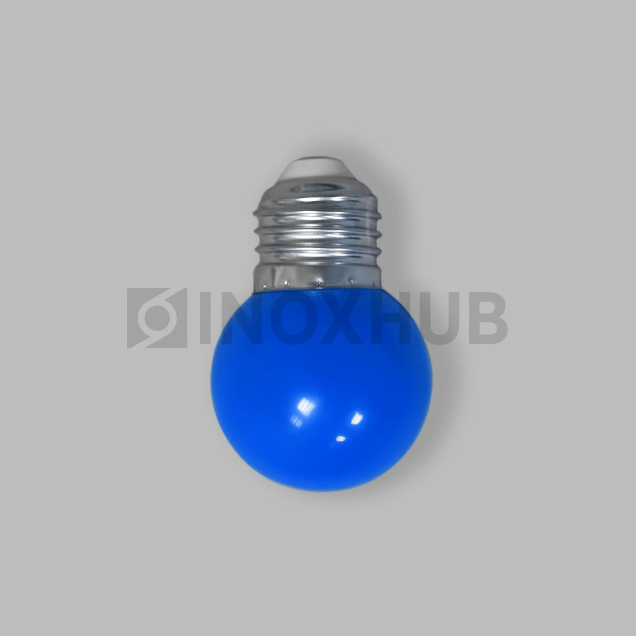 Лампочка для Белт-Лайта INOXHUB 220В, цоколь E27, 6 SMD, G45, 2Вт, СИНЯЯ фото Иноксхаб